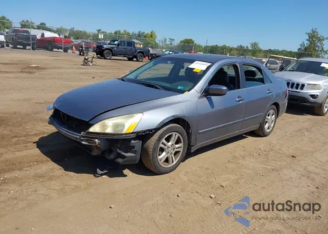 2007 Honda Accord 2.4 Ex from USA, damaged, VIN 1HGCM56837A104550
